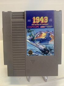 Vintage 1985 NES 1943: The Battle of Midway Cartridge Only - Untested - As is