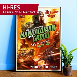 Star Wars: The Mandalorian and Grogu, 2026 — Movie poster. Pedro Pascal - Picture 1 of 16