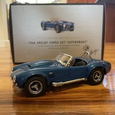 1:24 FRANKLIN MINT 1966 Shelby COBRA SUPER SNAKE B11E792 - Image 1 of 4