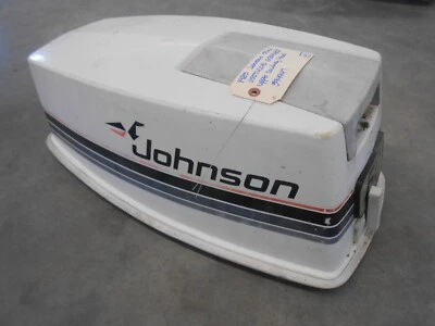 394947 OMC Johnson 50 hp J50TLCOB capó superior fueraborda (B) Foto 1 de 4