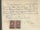 Portuguese India revenues wi Indian Currency ovpt 5np & 8np on 1963 village bond