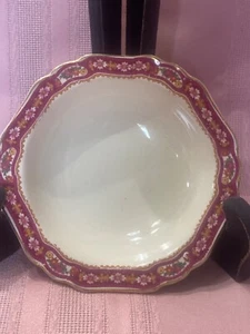 Rare Antique John Maddock & Sons Minerva Royal Ivory Berry bowl 1920s 737954 5”D - Picture 1 of 3