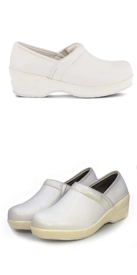 NEW Spring Step Womens Selle Clogs Uniform Dress Slip On Comfort Shoes WIDE - Image 1 of 1