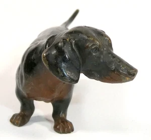 Vienna Bronze Dachshund Dachshund Circa 1900 AL-O - Picture 1 of 14