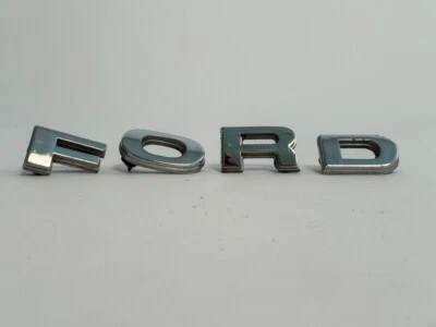 Ford Serie F 1977-1981 capó letras emblema F150 F250 F350 Bronco OEM Foto 1 de 4