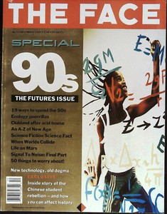 THE FACE December 1989 SPECIAL 90'S THE FUTURES ISSUE Jean Baptiste Mondino @VGC