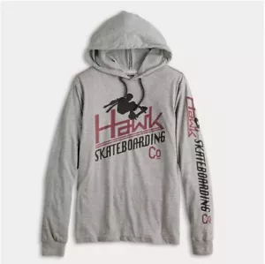 Tony Hawk Men Long Sleeve Graphic T-Shirt Hoodie Large NWT MSRP$40 - Picture 1 of 11