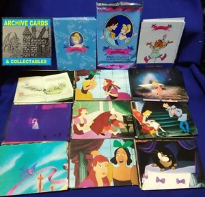 1995 Skybox Disney Cinderella Base , Color, & Pop-Up trading card Set (90/12/9) - Picture 1 of 5