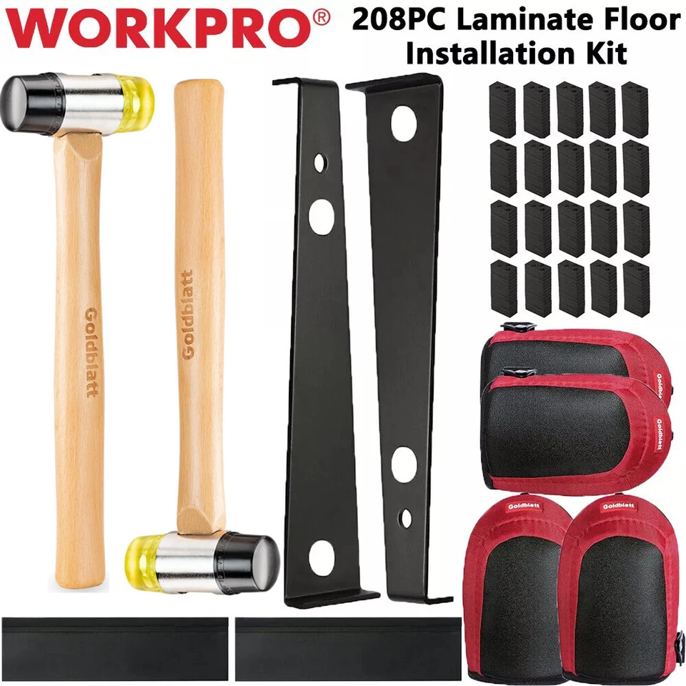 Goldblatt Laminate Wood Flooring Installation Kit Fitting Tool With 100 Spacers