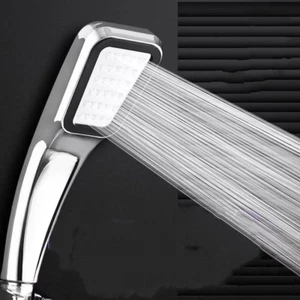 300 Holes High Turbo Pressure Bathroom Shower Head Powerful  Water Saving Filte - Picture 1 of 12