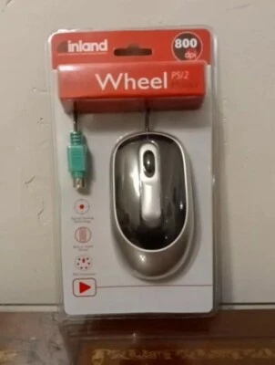 Inland Optical Wheel USB Mouse Brand New Sealed Mc855825 - Image 1 of 2