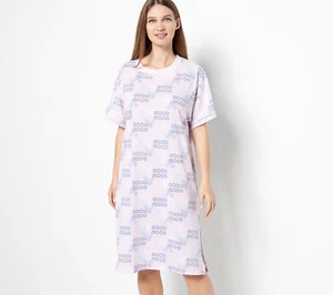 Disney Comfy Cotton T-Shirt Dress ArcBlu GoodMood S New - Picture 1 of 1
