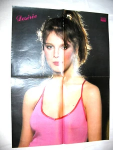 DESIREE NOSBUSCH / ABBA - Pop Rocky Poster gefaltet Sammlerstück - Photo 1 sur 2