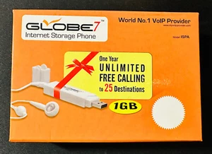 GLOBE7 INTERNET STORAGE PHONE VOIP BRAND NEW - Picture 1 of 3