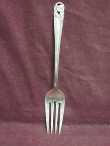 International Sterling SPRING GLORY  SALAD FORK 6 1/2" 38g  No Monogram   - Picture 1 of 5