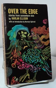 Over the Edge by Harlan Ellison - Belmont B75-1091 - 1970 - Picture 1 of 3