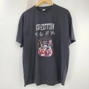 42 Cotton Led - Zeppelin T-shirt Size XL ** Stains - Picture 1 of 3