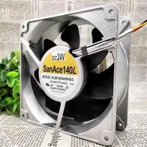 Sanyo 9LB1424H5H03 14050 24V 0.63A 14CM 3pin Inverter Cooling Fan - Picture 1 of 5