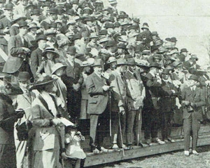 Pferderennen Oaksey Park VWH Jagd Steeplechase Treffen 1914 Foto Artikel K304 - Bild 1 von 2