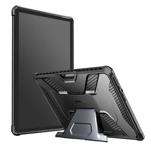 Supcase Coque pour Microsoft Surface Pro 8 Antichoc avec Béquille Support Noir - Photo 1/6
