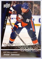 2009-10 Upper Deck Hockey Young Guns Jesse Joensuu #234 RC New York Islanders