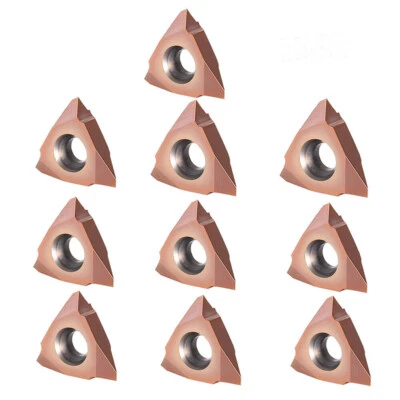 Lathe Threading Inserts Carbide External Threading Vertical 60 Degrees 16VERAG60 - Image 1 of 4