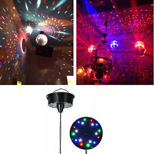 6RPM RGB Light Rotating Motor 18 LED per Mirror Disco Ball 6 "8" 12 "DJ Party
