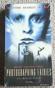 PHOTOGRAPHING FAIRIES A GLIMPSE OF HEAVEN (VHS) - RARE - BEN KINGSLEY (NEW) - Picture 1 of 6