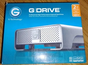 G-Technology G-Drive 2TB External Hard Drive 0G02529 USB 3.0 Firewire - Picture 1 of 2