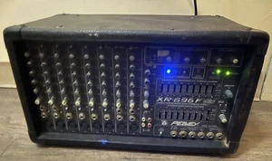 Peavey XR696F 1200W 2x600W 8 Canales Estéreo Potencia DJ/Mezclador de Escenario Excelente Estado - Imagen 1 de 7
