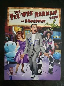NUOVO FIRMATO Paul Reubens Pee-Wee HERMAN/COA LEGGERE DESCRIZIONE - Foto 1 di 1