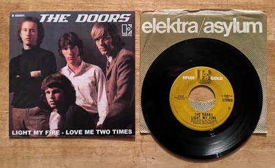 45 SP THE DOORS JIM MORRISON LIGHT MY FIRE (YELLOW LABEL) - Image 1 of 2