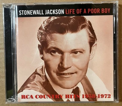 STONEWALL JACKSON  "Life Of A Poor Boy: RCA Country Hits" '11 T-Bird  2 CD Set Foto 1 de 4