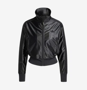 Adidas Women Firebird Fitted Track Top Black IW5516 Asian Size - Picture 1 of 1
