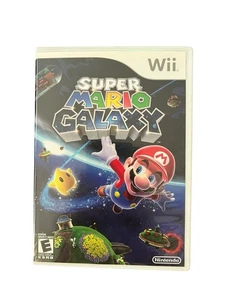 Super Mario Galaxy (Nintendo Wii, 2007) Complete CIB - Picture 1 of 3