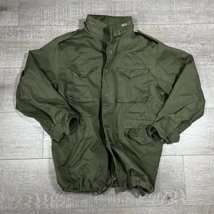 Vintage DELF U.S. Army Men’s Field Coat Small OG-107 M-65 Style Military Jacket - Picture 1 of 6