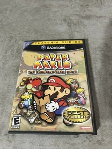 Nintendo GameCube Paper Mario: The Thousand-Year Door CIB komplett mit Beilagen - Bild 1 von 6