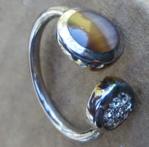 STERLING SILVER MAXUM RING SIZE O AND 4.3 GRAMS - Picture 1 of 6