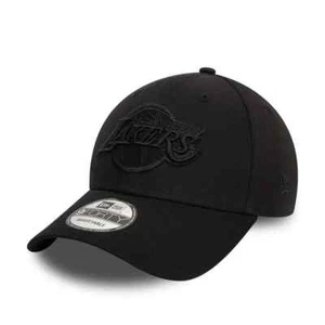 New Era NBA 9FORTY Cap LA Los Angeles Lakers Basketball Mütze Kappe Logo Schwarz - Bild 1 von 6