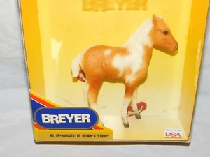 vintage Breyer horse model #19 Marguerite Henry's Storm 1990 estate toys in box - Picture 1 of 4
