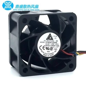 Delta FFB0412SHN 4028 DC12V 0.45A 4CM 4-Wire Cooling Fan - Picture 1 of 5