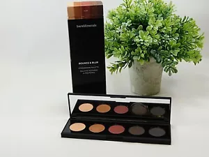 BareMinerals Bounce & Blur Eyeshadow Palette DUSK 0.12 oz x 5 New In Box - Picture 1 of 5
