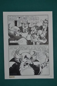 Paolo PIFFARERIO Original Comic Art - Tavola # 46 Alan Ford # 159 Corno 09/1982 - Picture 1 of 1