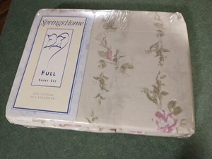 Spring Home Full Sheet Set - Rose Trellis - Picture 1 of 7