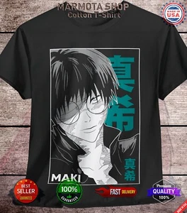 Maki Jujutsu Kaisen T-Shirt Gojo Satoru Sukuna Anime Japanese Tee Shirt JJK All - Picture 1 of 18