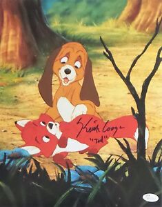 Photo dédicacée 11x14 signée Keith Coogan "Young Tod" JSA Fox and the Hound 4