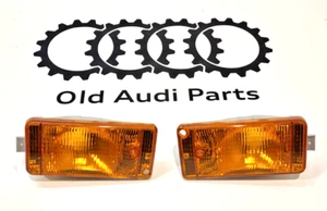 NEW indicator set orange Audi 90 type 81 85 quattro coupe gt facelift B2 NEW - Picture 1 of 8