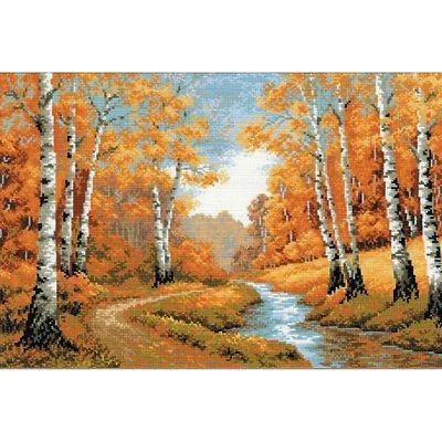 Riolis 1155 The Golden Grove Embroidery Counted - image 1 of 2