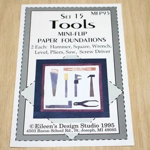 Eileen's Design Studio Set 15 Tools Mini-Flip Paper Foundations MFP95 - Picture 1 of 2