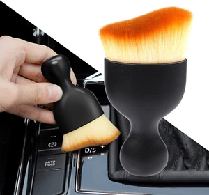 Car Interior Dust Brush, Soft Bristles Detailing Tool for Dashboard and Vents - Picture 1 of 12